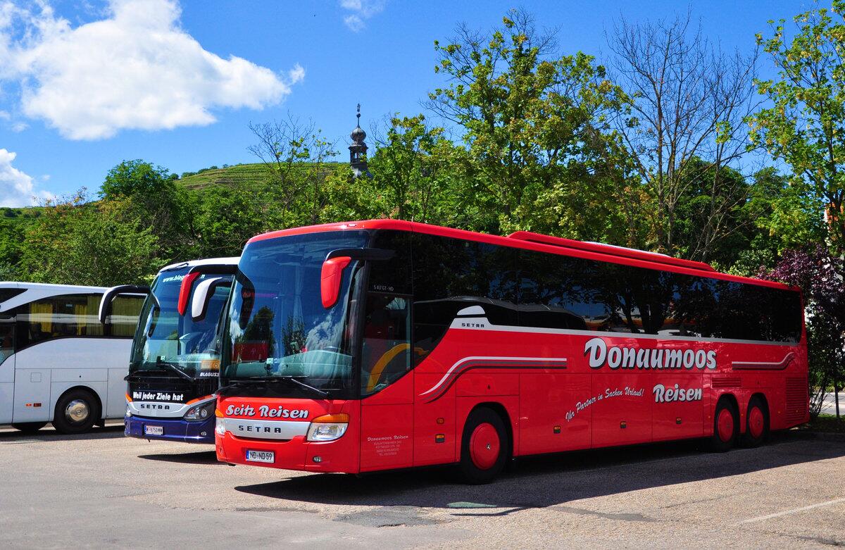 Setra 417 GT-HD Reisebus Donaumoos Reisen Königsmoos — Luxusbus für Gruppenfahrten Bayern